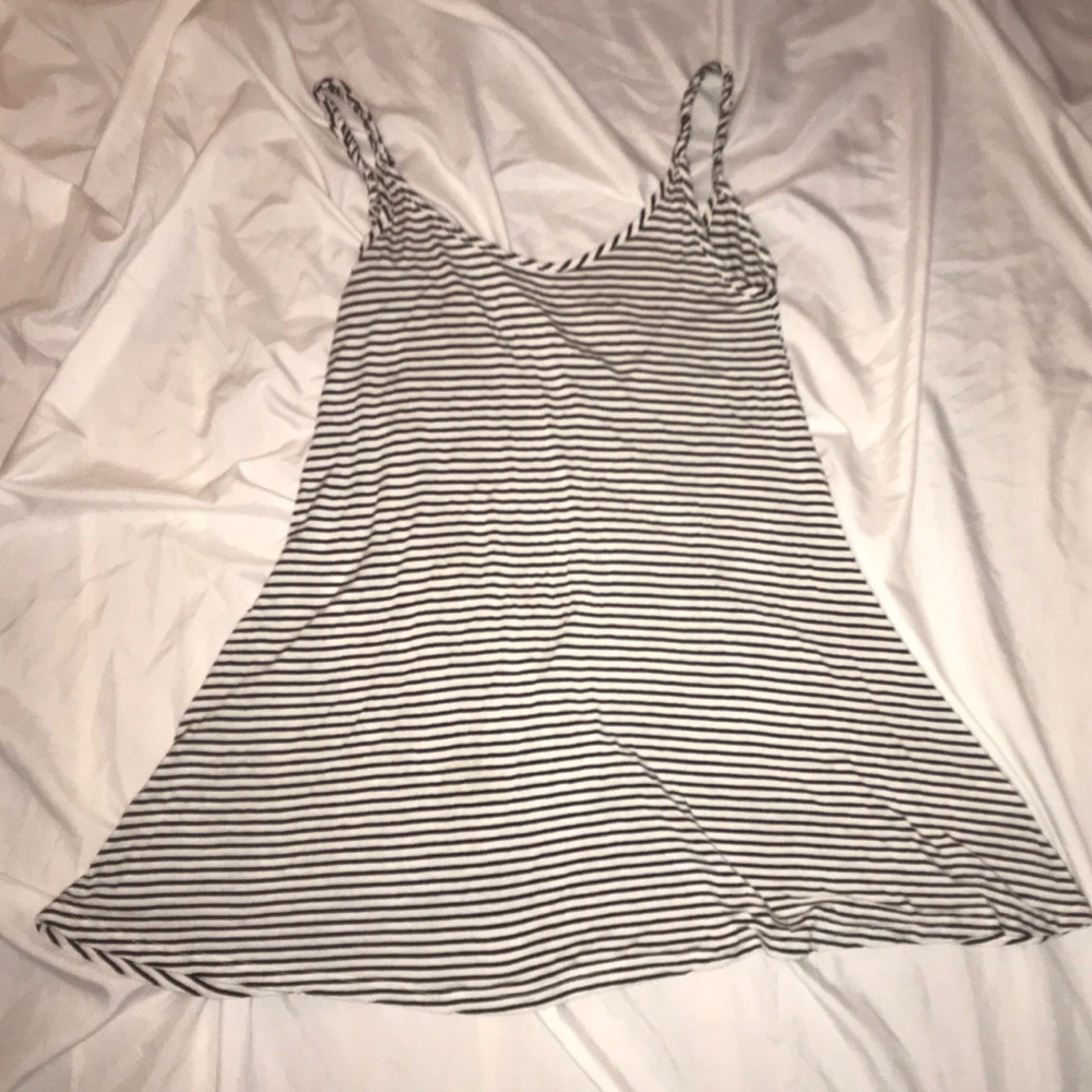 Black and white TOBI beach cover up